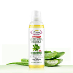 DISAAR 100% Aloe Vera Miracle Whitening Facial & Body Oil - 100ml