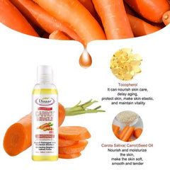 DISAAR 100% Carrot Miracle Whitening Facial Body Oil - 100ml