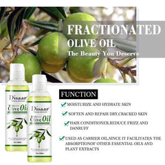 DISAAR 100% Natural Olive Oil Moisturizing Skin Massage Body Oil - 100ml