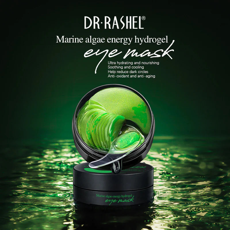 DR.RASHEL Marine Algae Energy Seaweed Collagen Mask Moisturizing Eye Patches Anti-Wrinkle Eye Mask - 60 Pcs