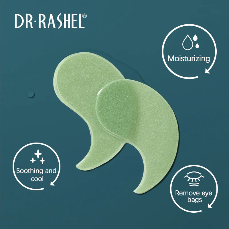 DR.RASHEL Marine Algae Energy Seaweed Collagen Mask Moisturizing Eye Patches Anti-Wrinkle Eye Mask - 60 Pcs