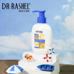 DR.Rashel Vitamin C Hyaluronic Acid Moisturizing Sunscreen Lotion - 180ml