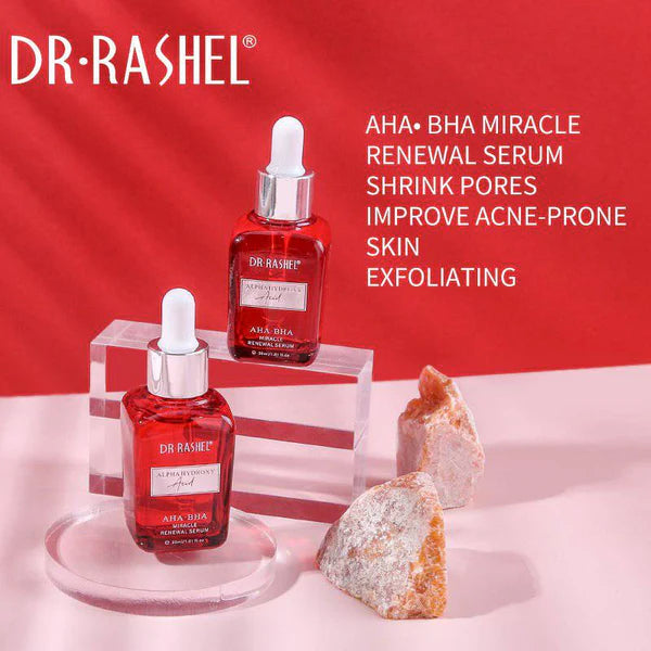 DR RASHEL Skin Care AHA BHA Miracle Renewal Rejuvenation Face Serum - 30ml