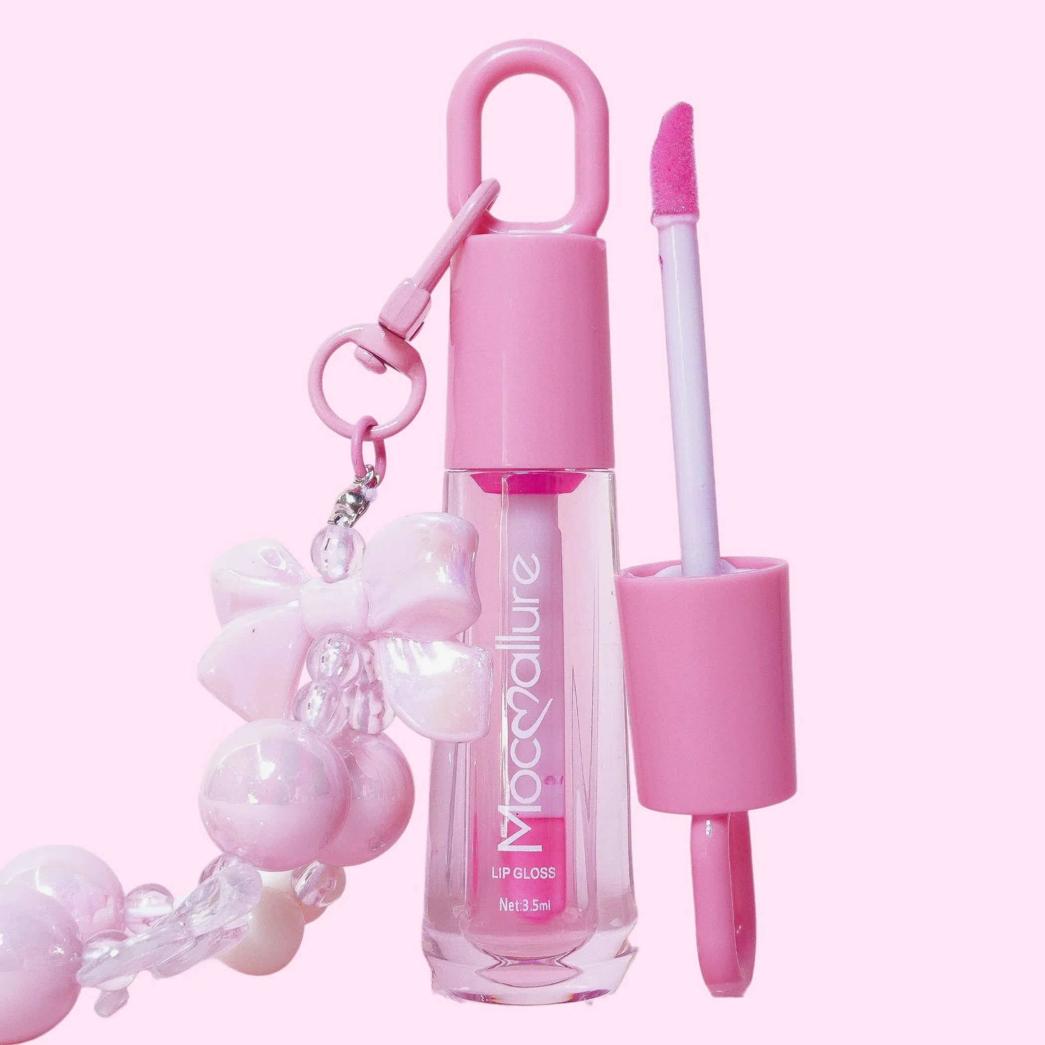 Mocallure Lip Gloss with Cute Keychain