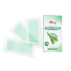 Rivaj UK - Aloe Vera & Lotus Flower Body Wax Strips