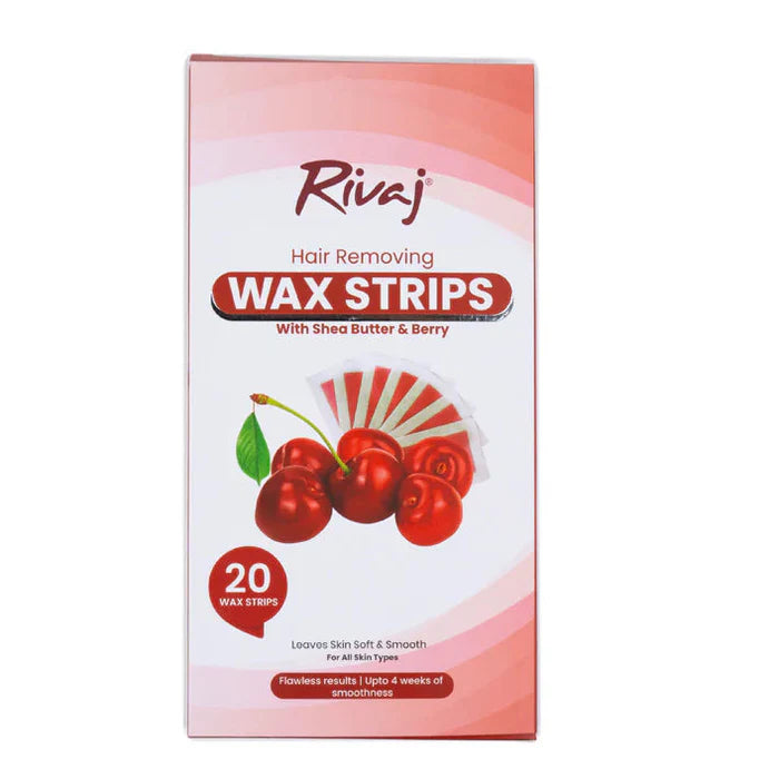 Rivaj UK - Shea Butter & Berry Body Wax Strips
