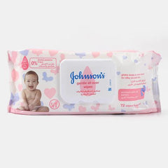 Johnson's Gentle All Over Baby Wipes - 72-Pack