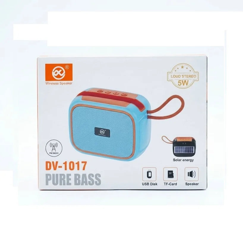 DV-1017 Pure Bass wireless portable Bluetooth speaker