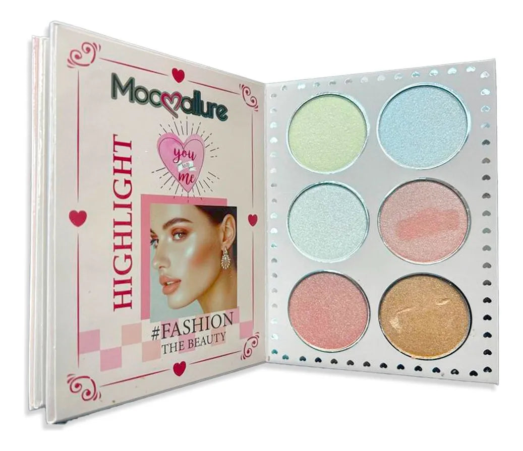 Mocallure You Are So Love 5 In 1 Makeup Book Palette