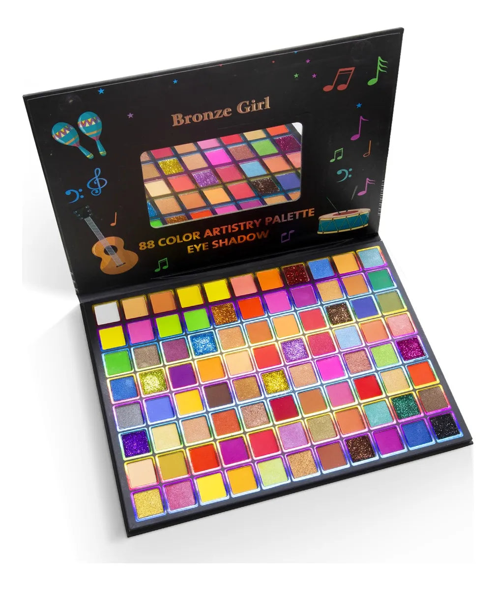 Bronze Girl Artistry Eyeshado Palette - 88 Colors