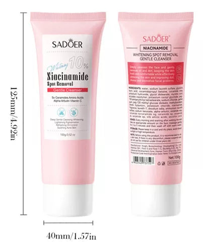 Sadoer Brightening Gentle Oil Control Refreshing Cleanser 100g