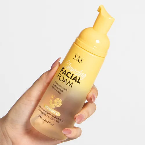SAS Vitamin C Cleansing Facial Foam – 200ml