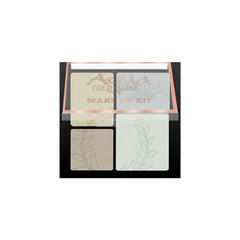 Aqua Color Line 4 Color Highlighter Kit