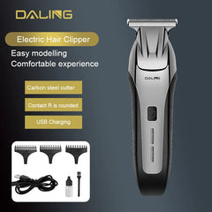 Daling DL-1511 Professional Rechargeable Hair Clippers For Men