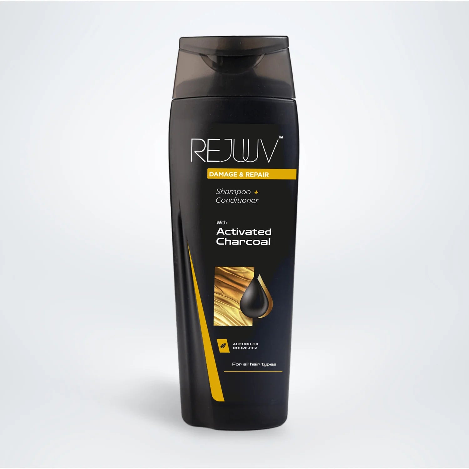 Rejuuv Restore & Repair Shampoo with Activated Charcoal – 180ml