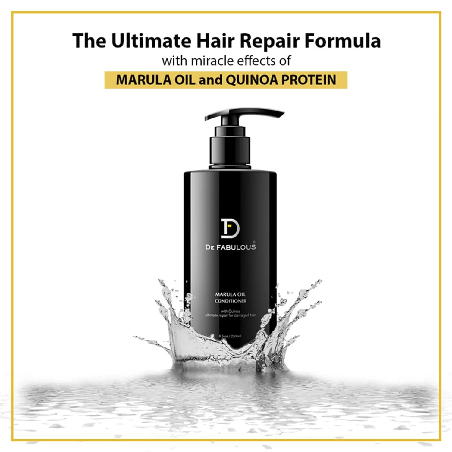 De Fabulous Marula Oil Conditioner - 250ml