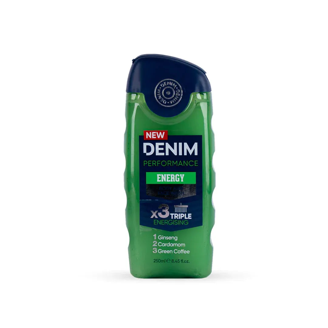 Denim Wild X3 Triple Energy Shower Gel - 250ml