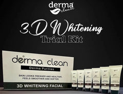 Derma Clean 3D whitening facial trial kit -  20ml