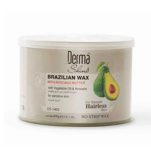 Derma Shine Brazilian Wax with Avocado Butter - 400g