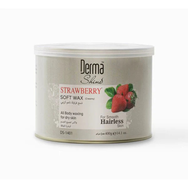 Derma Shine Strawberry Soft Wax - 400g