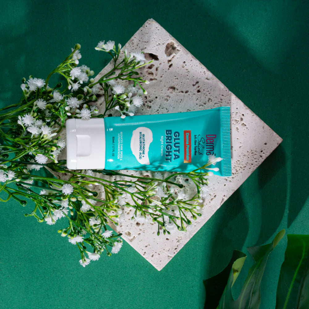 Derma Shine Premium Gluta Bright Night Cream - 50ml