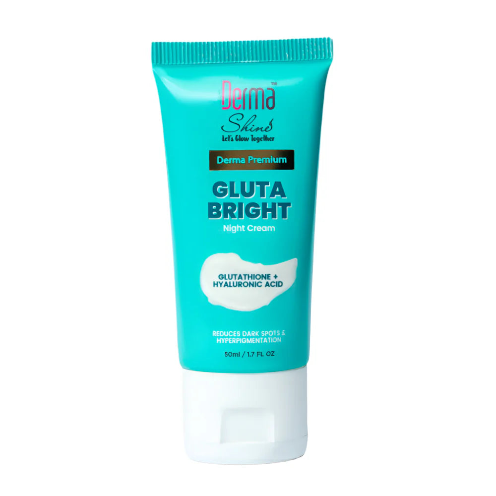 Derma Shine Premium Gluta Bright Night Cream - 50ml