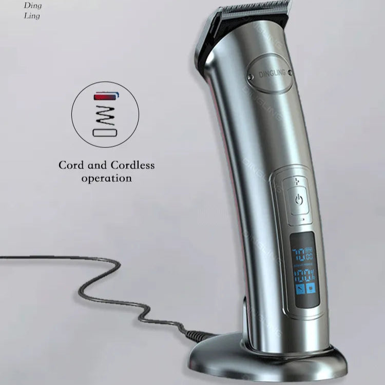 Dingling Professional LCD Electric Hair Clipper RF-696