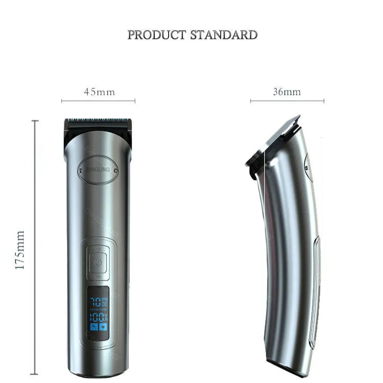 Dingling Professional LCD Electric Hair Clipper RF-696