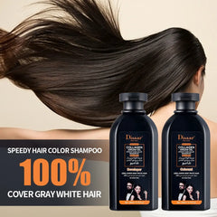 Disaar Collagen Argan Oil Hair Color Shampoo - (8 minutes, 200 ml + 200 ml)