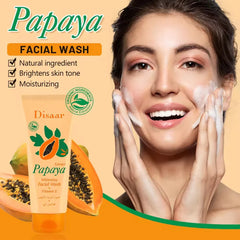 Disaar Papaya Extract Whitening Vitamin E Facial Wash 100g