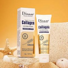 Dissar 100% Collagen Sunblock Whitening SPF 50 Sunscreen Lotion - 50g