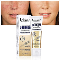 Dissar 100% Collagen Sunblock Whitening SPF 50 Sunscreen Lotion - 50g