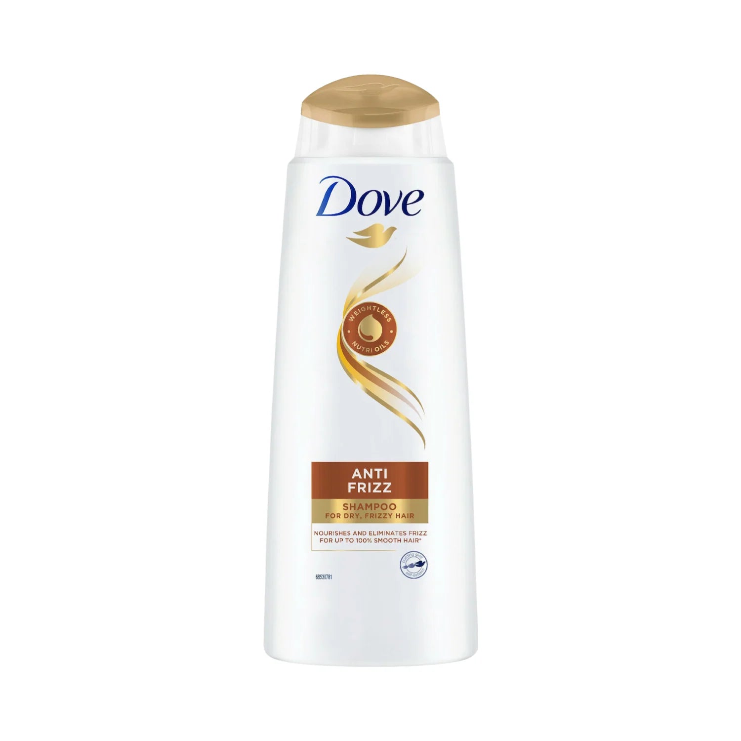 Dove New Anti Frizz Shampoo - 250ml (Imported)