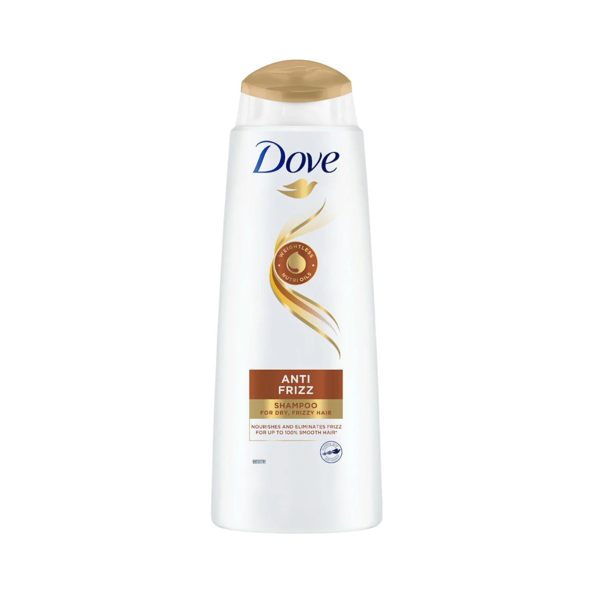 Dove New Anti Frizz Shampoo - 250ml (Imported)