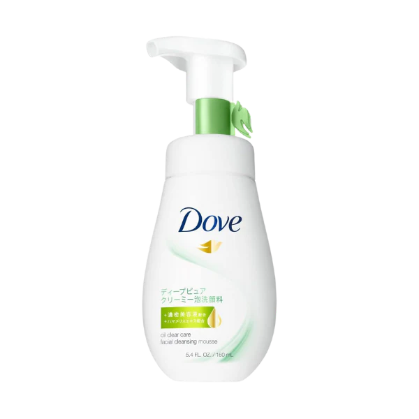 Dove Oil Clear Care Facial Cleansing Mousse 160ml