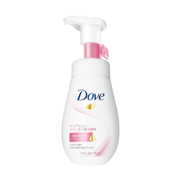 Dove Radiant Care Facial Cleansing Mousse 160ml