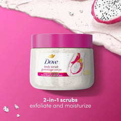 Dove Body Scrub Dragon Fruit & Coconut Cream - 425g