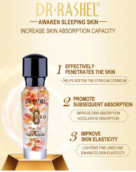 Dr. Rashel C Gold Caviar Mult-Effect Renewal Face Serum - 30g