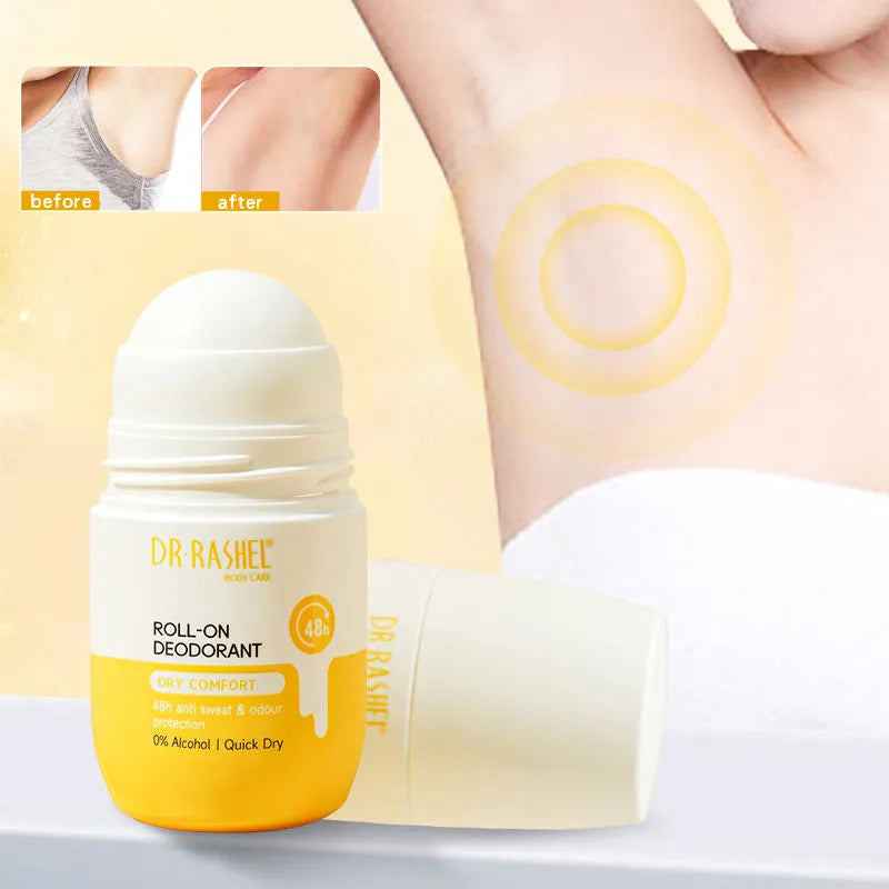 Dr. Rashel Dry Comfort Roll-On Deodorant 48H Protection - 50ml