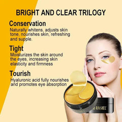 Dr.Rashel Hydrogel 24K Gold Eye Mask - 60pcs