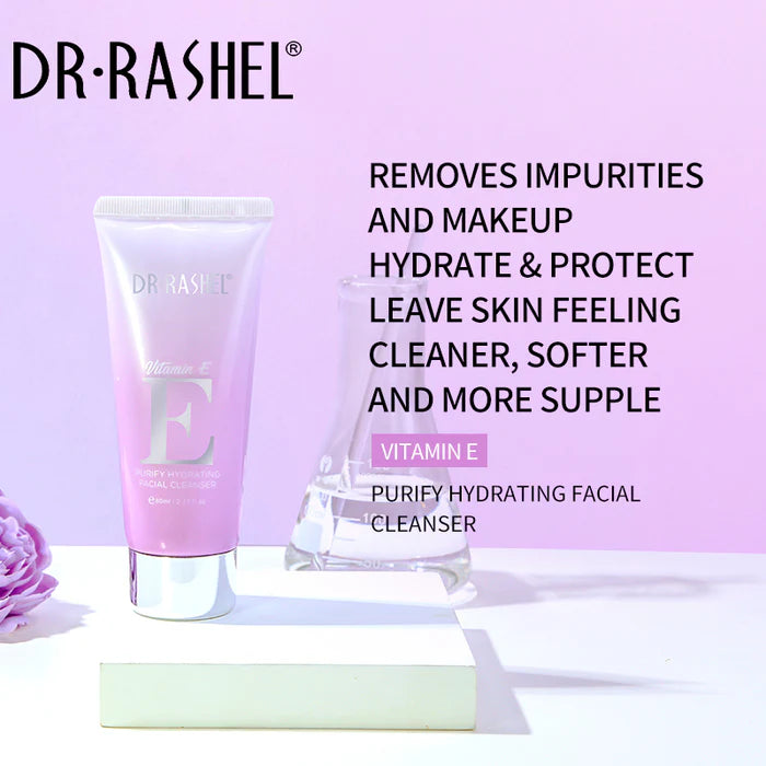 Dr.Rashel - Vitamin E Purify Hydrating Facial Cleanser - 80ml