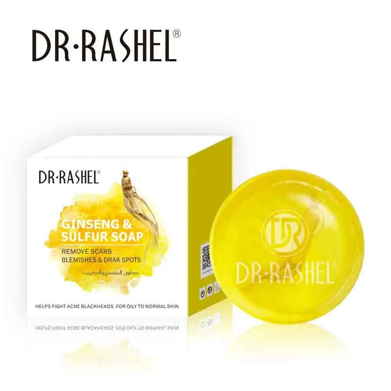 Dr.Rashel Ginseng & Sulfur Removes Scars & Dark Spots Soap – 100g