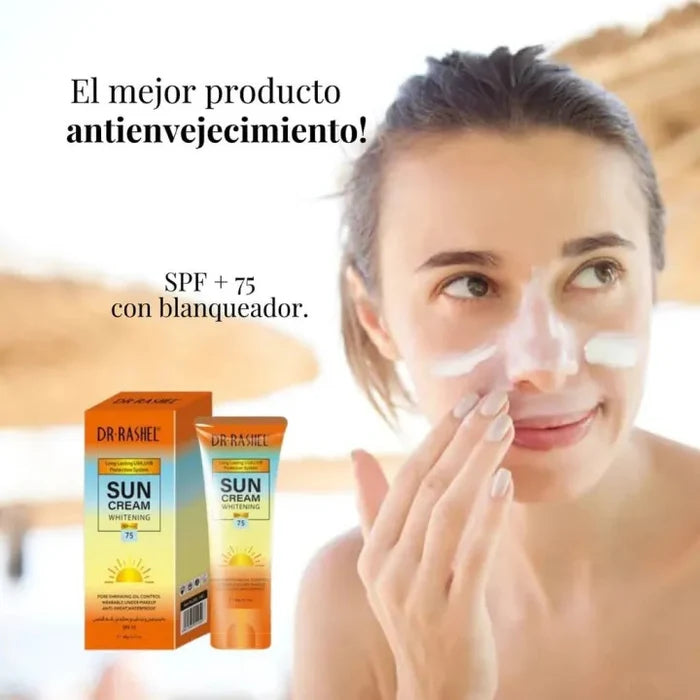 Dr.Rashel Sun Cream Whitening Spf75+++ - 60g