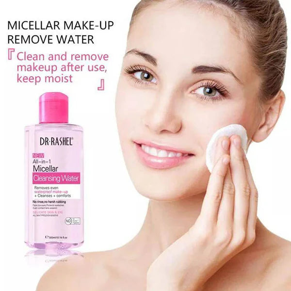 Dr. Rashel All-in-1 Micellar Cleansing Water Pink - 110ml