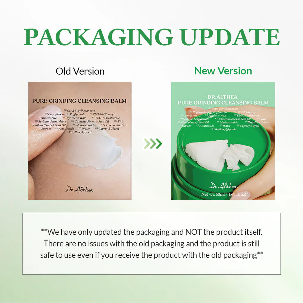 Dr Althea Pure grinding cleansing balm - 50ml - Made in Korea