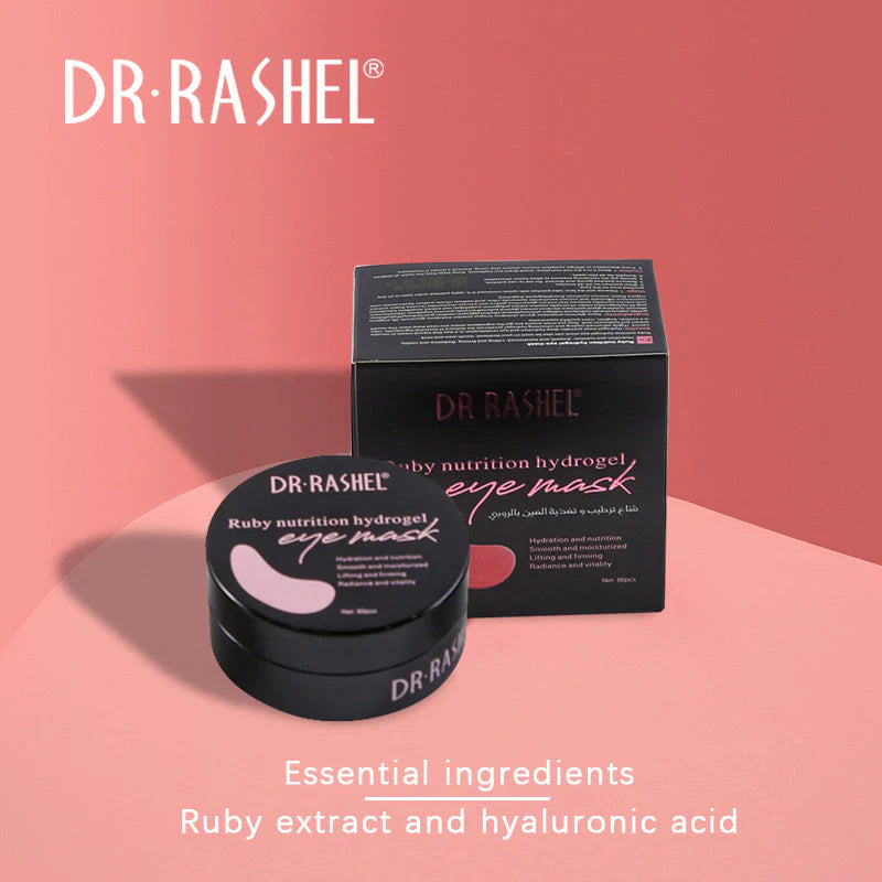Dr Rashel Ruby Nutrition Hydrogel Eye Mask - 60Pcs
