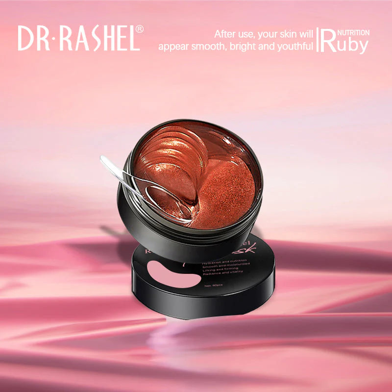 Dr Rashel Ruby Nutrition Hydrogel Eye Mask - 60Pcs