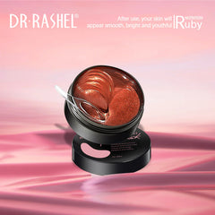 Dr Rashel Ruby Nutrition Hydrogel Eye Mask - 60Pcs