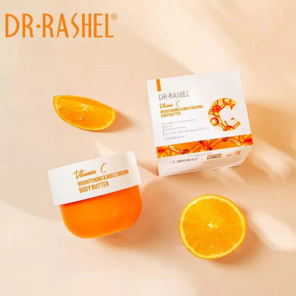 Dr Rashel Vitamin C Brightening & Moisturizing Body Butter - 250g