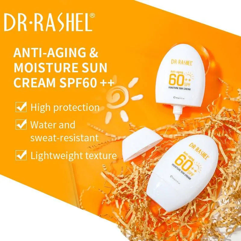 Dr Rashel Anti Aging Moisture Sun Cream SPF 60 – 60g